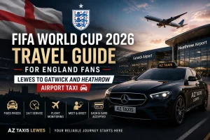 FIFA World Cup 2026 Travel Guide for England Fans Lewes to Gatwick and Heathrow Airport Taxi